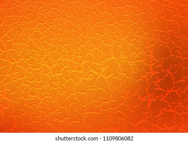 Light Orange vector background with lava shapes. Brand new colored illustration in marble style with gradient. Brand new design for your ads, poster, banner.
