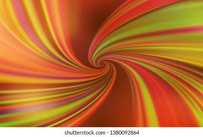 Light Orange vector background with lines. Colorful abstract illustration with gradient lines. A completely new template for your design.