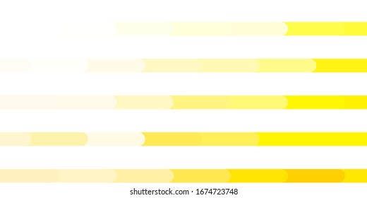 Light Orange vector background with lines. Gradient abstract design in simple style with sharp lines. Best design for your posters, banners.