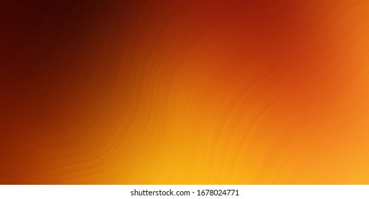 Light Orange vector background with lines. Bright sample with colorful bent lines, shapes. Smart design for your promotions.