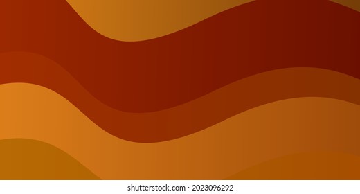 Light Orange vector background with lines. Colorful illustration in abstract style with bent lines. Pattern for websites, landing pages.