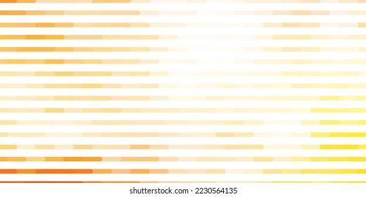 Light Orange vector background with lines. Gradient abstract design in simple style with sharp lines. Best design for your posters, banners.