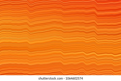 Light Orange vector background with liquid shapes. A vague circumflex abstract illustration with gradient. Pattern for your business design.