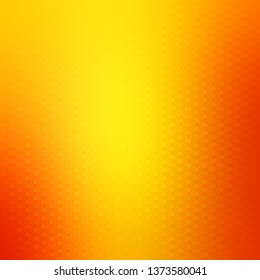 Light Orange vector background in polygonal style. Illustration with a set of gradient rectangles. Design for your business promotion.