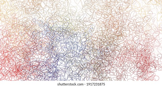 Light orange vector background with random forms. Simple design in abstract style with gradient forms. Modern design for your ads.