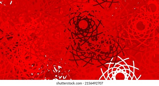 Light Orange vector background with random forms. Colorful illustration with simple gradient shapes. Smart design for your business.