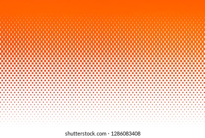 Light Orange vector background with rectangles. Abstract gradient illustration with rectangles. Pattern for commercials.