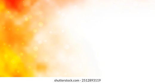 Light Orange vector background with small and big stars. Blur decorative design in simple style with stars. Theme for cell phones.