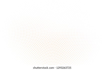 Light Orange vector  background with spots. Blurred bubbles on abstract background with colorful gradient. Pattern for ads, leaflets.