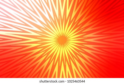 Light Orange vector background with straight lines. Blurred decorative design in simple style with lines. Smart design for your business advert.