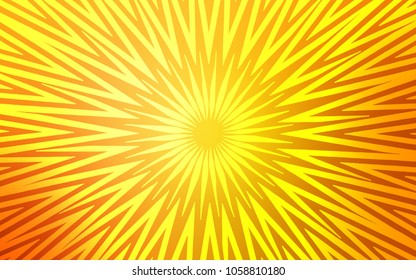 Light Orange vector background with straight lines. Blurred decorative design in simple style with lines. Smart design for your business advert.