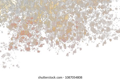 Light Orange vector background with straight lines. Modern geometrical abstract illustration with staves. The pattern can be used for busines ad, booklets, leaflets