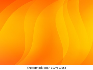 Light Orange vector background with straight lines. Modern geometrical abstract illustration with staves. The pattern can be used for busines ad, booklets, leaflets