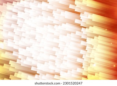 Light Orange vector background with straight lines. Blurred decorative design in simple style with lines. Smart design for your business advert.