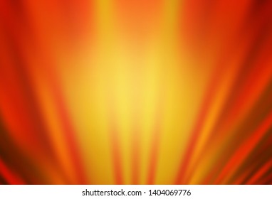 Light Orange vector background with stright stripes. Glitter abstract illustration with colorful sticks. Pattern for ads, posters, banners.