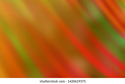 Light Orange vector background with stright stripes. Blurred decorative design in simple style with lines. Pattern for ads, posters, banners.