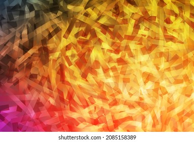 Light Orange vector background with stright stripes. Modern geometrical abstract illustration with Lines. Smart design for your business advert.