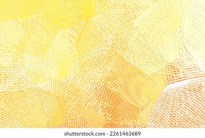 Light Orange vector background with stright stripes. Colorful shining illustration with lines on abstract template. Pattern for ad, booklets, leaflets.