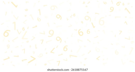 Fundo de vetor laranja claro com símbolos de 30, 50, 90 % de vendas. Conjunto colorido de sinais de porcentagem em estilo simples. Modelo para vendas de temporada, anúncios de compras.