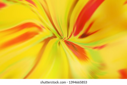 Light Orange vector background with wry lines. Geometric illustration in abstract style with gradient.  Elegant pattern for a brand book.