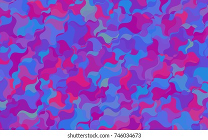 Light Orange vector bandy background. blurred geometric sample with gradient.  Brand-new design for your business.