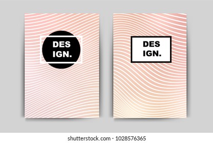 Light Orange vector banner for websites. Abstract booklet on colored background with gradient. Beautiful design for cover of notepads.