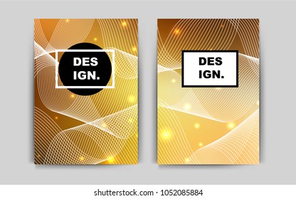 Light Orange vector banner for websites. Beautiful colored sample in A4 size. Pattern for ads, leaflets, labels of your business.