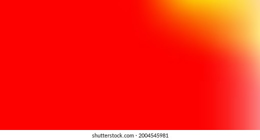 Light orange vector blur backdrop. Colorful gradient abstract illustration in blur style. Sample for your designs.