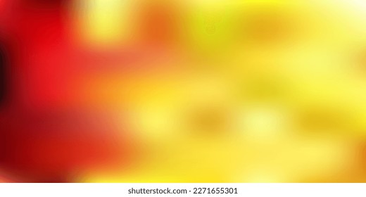 Light orange vector blur backdrop. Abstract colorful illustration with blur gradient. Your design for applications.