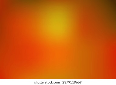 Hellorangefarbene Vektorunschärfe. Unscharfe farbige Illustration im brandneuen Stil. Kluges Muster für Websites.