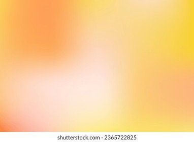 Light orange vector blur pattern. Abstract colorful illustration in blur style with gradient. Best choice for your design.