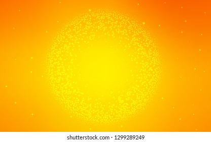 Light Orange vector blurred background. Modern abstract illustration with gradient. Smart design for your work.