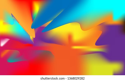 Light Orange vector blurred background. Modern abstract illustration with colorful gradient. Eps 10 Vector