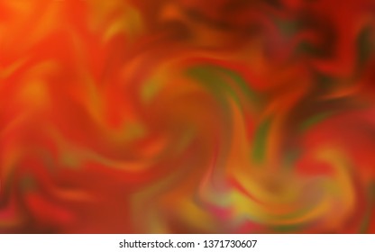 Light Orange vector blurred background. Creative illustration in halftone style with gradient. New design for your business.