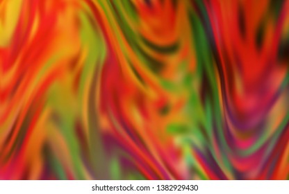 Light Orange vector blurred background. Colorful illustration in abstract style with gradient. Blurred design for your web site.