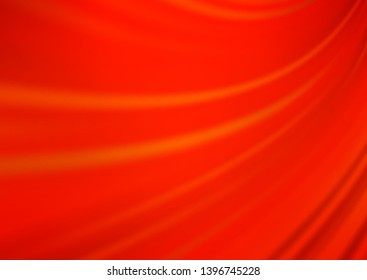 Light Orange vector blurred background. Colorful illustration in abstract style with gradient. The blurred design can be used for your web site.