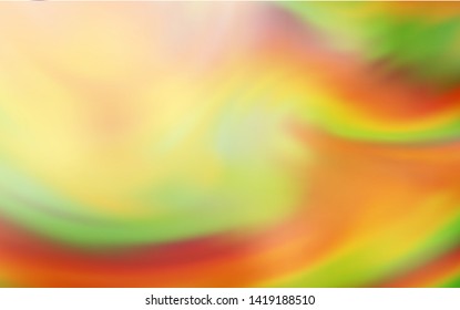 Light Orange vector blurred background. Abstract colorful illustration with gradient. The best blurred design for your business.