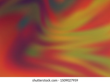 Light Orange vector blurred background. Modern geometrical abstract illustration with gradient. Brand new style for your business design.