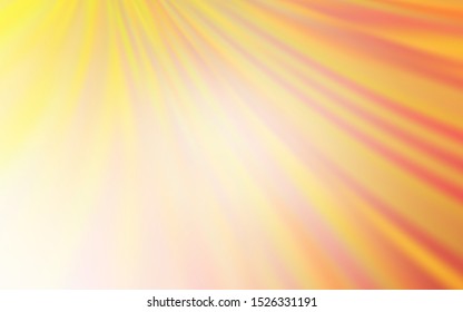 Light Orange vector blurred background. Abstract colorful illustration with gradient. The best blurred design for your business.