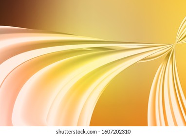 Light Orange vector blurred background. Shining colorful illustration in smart style. New way of your design.