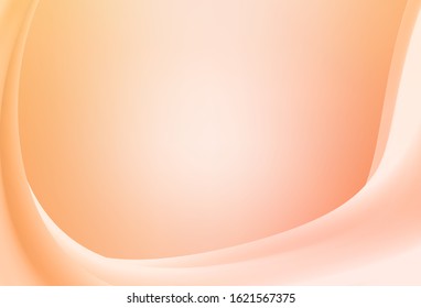 Light Orange vector blurred background. Shining colorful illustration in smart style. Background for a cell phone.