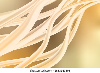Light Orange vector blurred background. An elegant bright illustration with gradient. Background for a cell phone.
