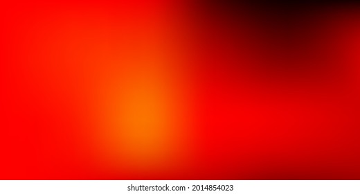 Light Orange vector blurred background. Abstract colorful illustration in blur style with gradient. Your business gesign.