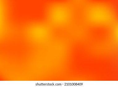 Light Orange vector blurred background. Colorful abstract illustration with gradient. Brand new template for your design.