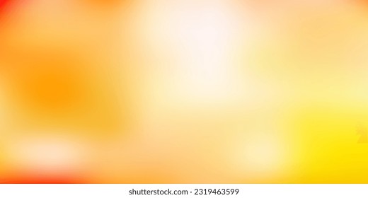 Light orange vector blurred background. Colorful illustration with gradient in halftone style. Smart pattern for websites.
