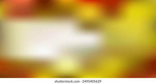 Light orange vector blurred background. Modern elegant blur illustration with gradient. Background for web designers.