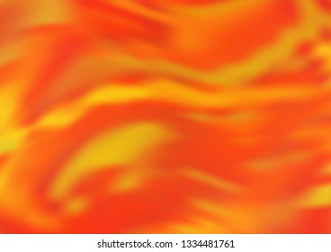 Light Orange vector blurred bright background. An elegant bright illustration with gradient. A completely new design for your business.