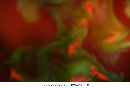 Light Orange vector blurred bright template. Colorful illustration in abstract style with gradient. Background for a cell phone.