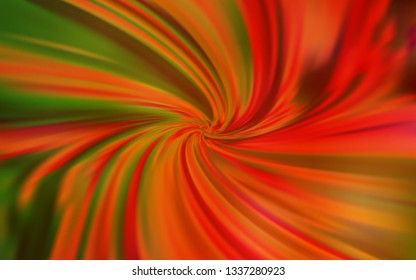 Light Orange vector blurred bright texture. Colorful illustration in abstract style with gradient. Background for designs.