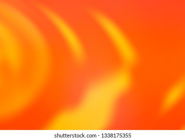 Light Orange vector blurred bright template. Shining colorful illustration in a Brand new style. Brand new design for your business.